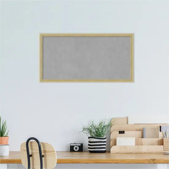 Lucie Wood Framed Magnetic Board Lucie Champagne {6}