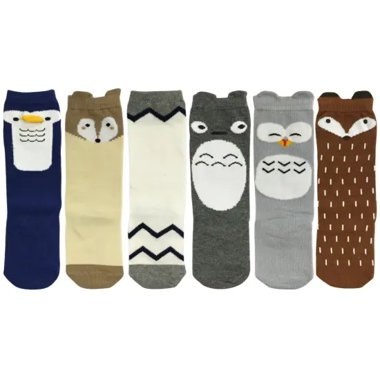 Wrapables My Best Buddy Socks for Baby (Set of 6), Arctic Buddies (1-3) {1}