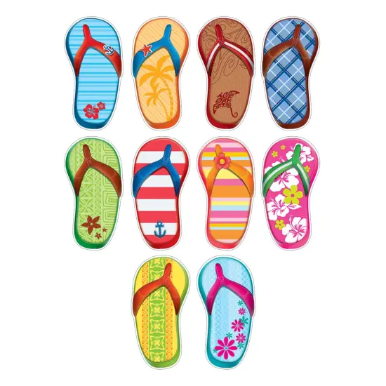 Flip Flops Accents, 30 Per Pack, 3 Packs {2}