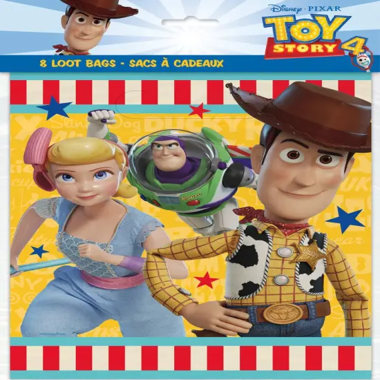 Disney Toy Story 4 Loot Bags, 8ct {2}