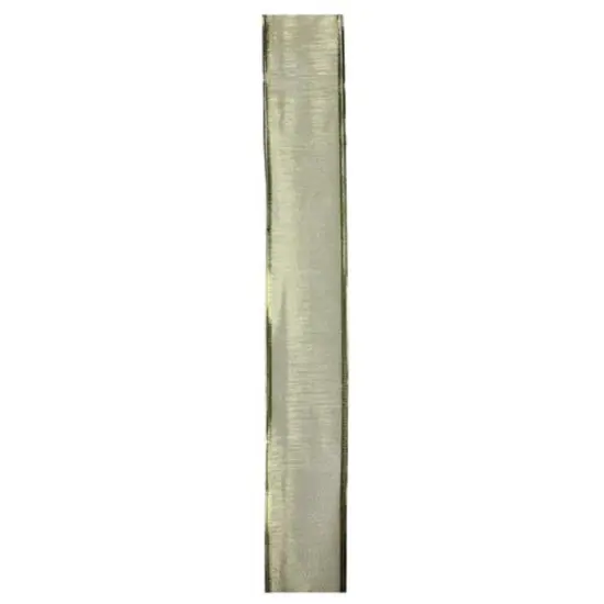 Northlight Textured Gold Wired Christmas Craft Ribbon 2.5" x 10 Yards {3}