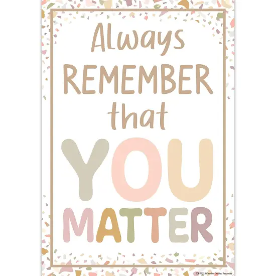 Terrazzo Tones Positive Practices Small Poster Pack, Pack of 12 {3}