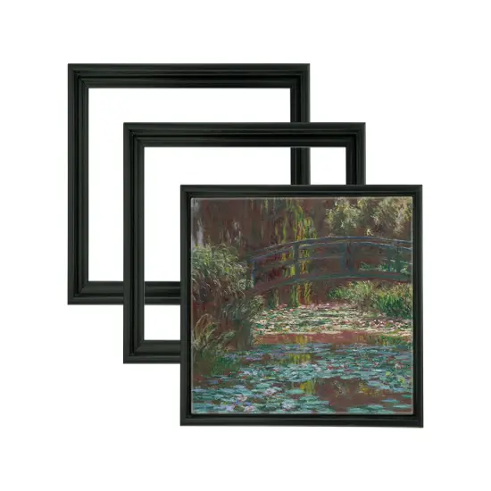 Jerry's Artarama Cardinali Renewal Core Floater Frame for 1-1/2 Deep Canvas - 3-Pack, , Assorted - Gallery Presentation Floating Frame for Canvas Painting {1}