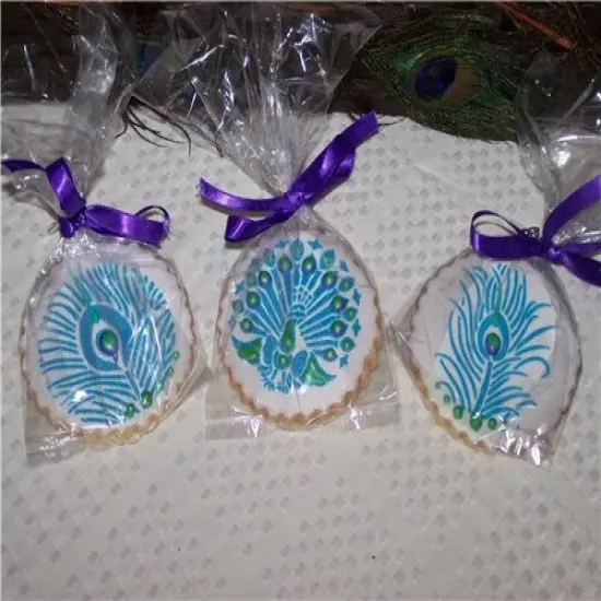 Peacock Cookie Stencil Set | C755 by Designer Stencils | Cookie Decorating Tools | {4}
