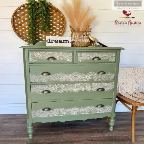 Redesign Decor Stamp - Bohemian Florals - 12"x12" (6 pcs) {3}