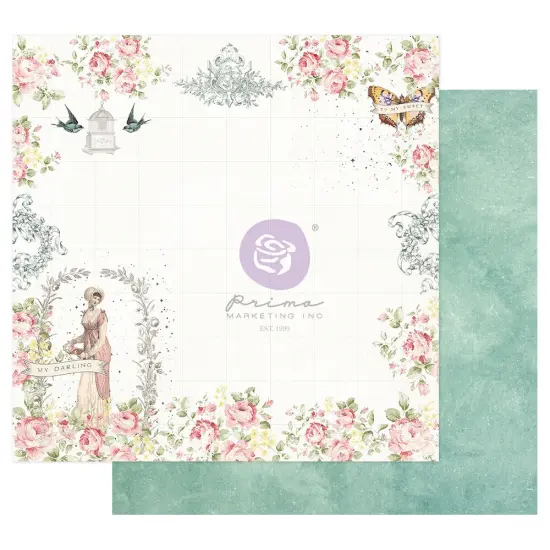 Prima Marketing Inc My Sweet Collection 12x12 Sheet - To My Sweet - W/ Foil Details 655350996918 (10 SHEETS) {1}