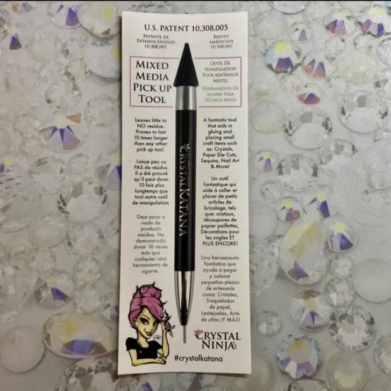 Crystal Katana - Black {3}