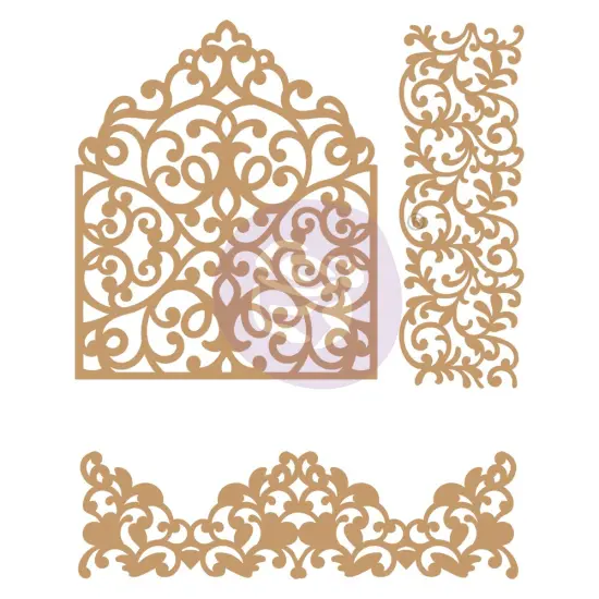 Prima Marketing Inc Chipboard Diecut - In The Garden - 3 Pcs, 1.5-4.5 655350647360 {1}
