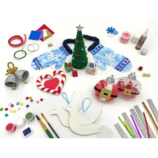 Christmas Craft Kit - Mommy & Me Art Holiday Box {1}
