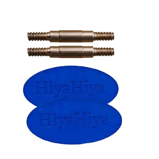 HiyaHiya Interchangeable Cable Connectors and Grips (Set of 2) for Small Needle Tip Sizes (US 2-8) HICABLECONSM {1}