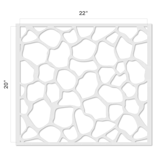 Giraffe Print Wallpaper Wall Stencil | 3623 by Designer Stencils | Pattern Stencils | Reusable Stencils for Painting | Safe & Reusable Template for Wall Decor | Try This Stencil Instead of a Wallpaper | Easy to Use & Clean Art Stencil Pattern {2}