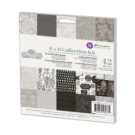 6x6 Collection Kit-Salvage District {1}