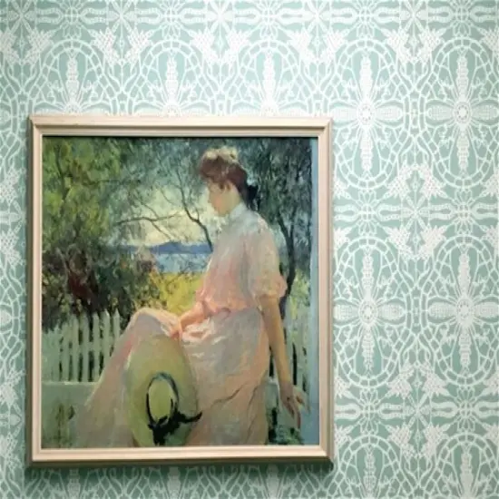 Spanish Lace All Over Wall Stencil | 3706 by Designer Stencils | Pattern Stencils | Reusable Stencils for Painting | Safe & Reusable Template for Wall Decor | Try This Stencil Instead of a Wallpaper | Easy to Use & Clean Art Stencil Pattern {2}