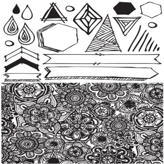 Prima Marketing Inc Cling Stamp - Free Spirit 655350573133 {1}