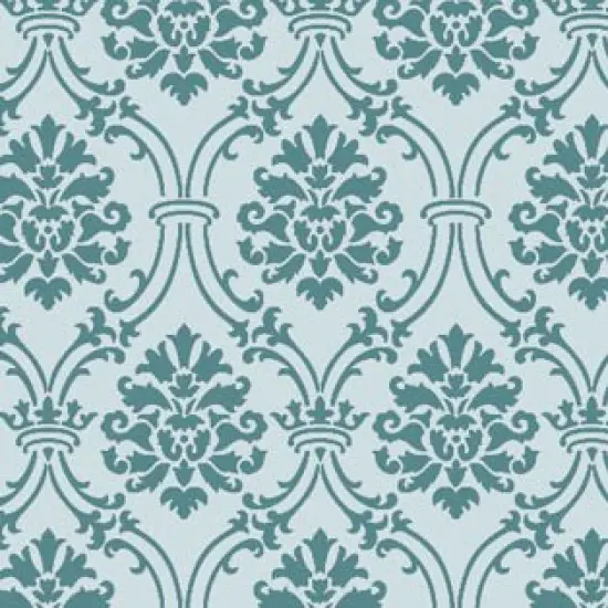 Small Royal Damask Wall Stencil | 3731 by Designer Stencils | Pattern Stencils | Reusable Stencils for Painting | Safe & Reusable Template for Wall Decor | Try This Stencil Instead of a Wallpaper | Easy to Use & Clean Art Stencil Pattern {1}