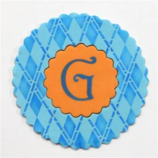 Argyle Cake Stencil | C719 by Designer Stencils | Stencils for Royal Icing, Airbrush, Dusting Powder | {3}