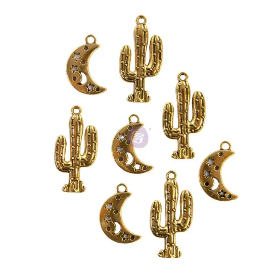Prima Marketing Inc Golden Desert Collection Metal Embellishments - 8 Pcs / 15.-2.5In 655350645793 {1}