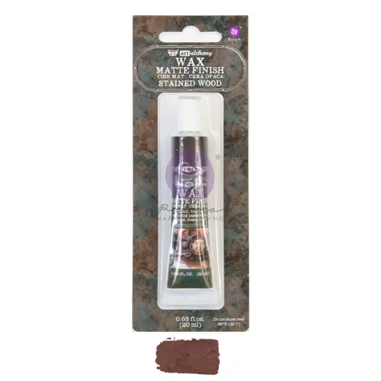 Prima Marketing Inc Art Alchemy Matte Wax - Stained Wood - 1 Tube, 20Ml 655350968694 {1}