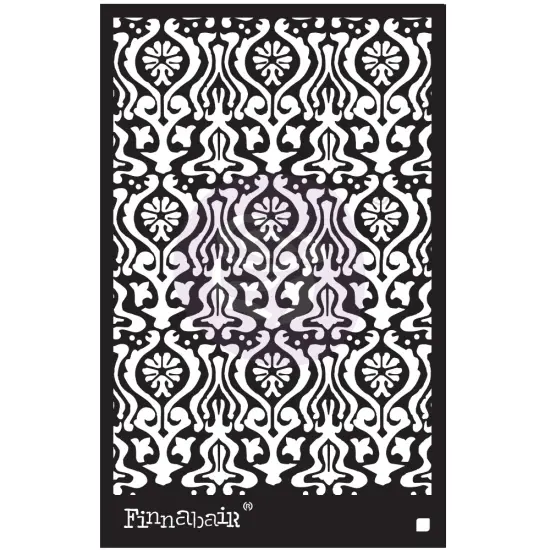 Prima Marketing Inc 6x9 Stencil - Oriental Wall - 6"x9" 655350967963 {1}