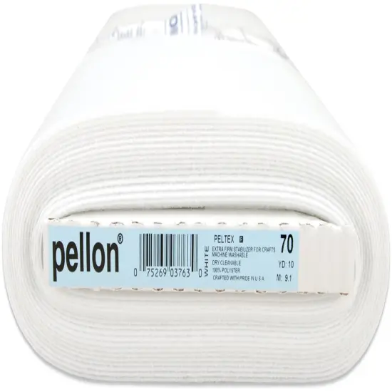 Pellon Peltex Ultra Firm Sew-In Stabilizer-White 20"X10yd {3}