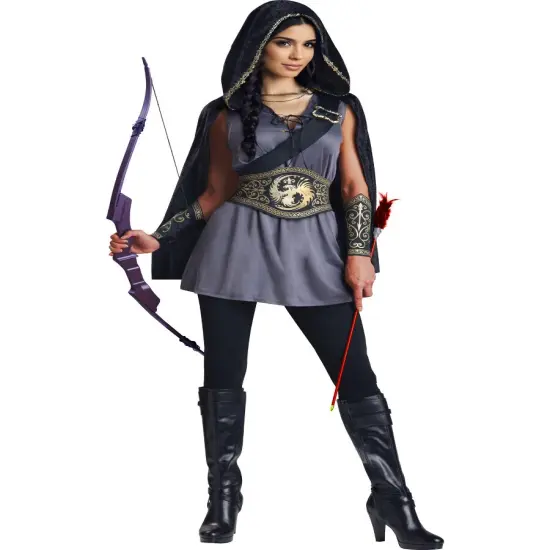 Medieval Fantasy Huntress Women's Costume {1}