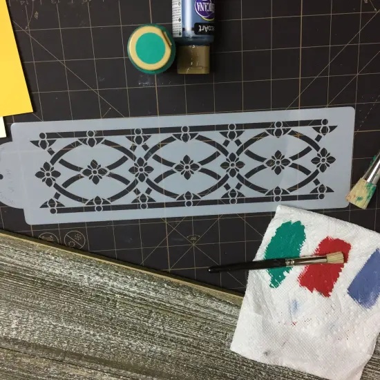 New Orleans Iron Cake Stencil Side | C749 by Designer Stencils | Cake Decorating Tools | {5}