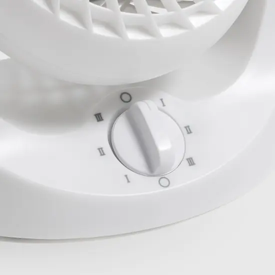 IRIS USA WOOZOO Fan, 3 Speed, 6 angles, 65&deg; Adjustable Tilt White {4}