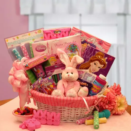 GBDS Easter Gift Basket - Little Princess Disney Easter Fun Basket {1}