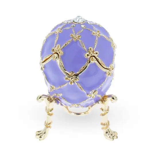 1906 The Swan Royal Imperial Egg in Purple {3}