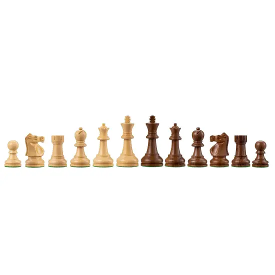 Bobby Fischer Ultimate Chess Pieces, Acacia and Boxwood 3.75 inch King {3}
