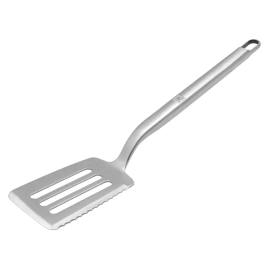 ZWILLING BBQ+ Stainless Steel Grill Spatula with Serrated Edge {1}
