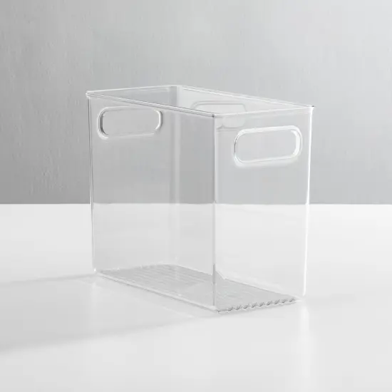 mDesign Plastic Bathroom Vanity Storage Organizer Bin with Handles {2}