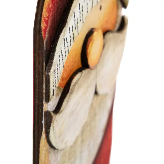 Northlight 14" Santa Claus "Welcome" Christmas Door Knob Hanger Red {7}