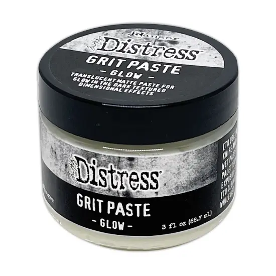 Tim Holtz Distress Grit Paste Glow 3oz-Glow {1}