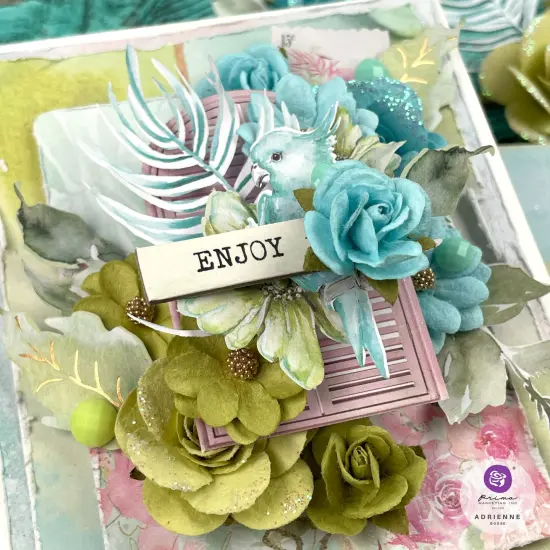 Prima Marketing Ephemera 72/Pkg-Postcards From Paradise Set 1 {6}