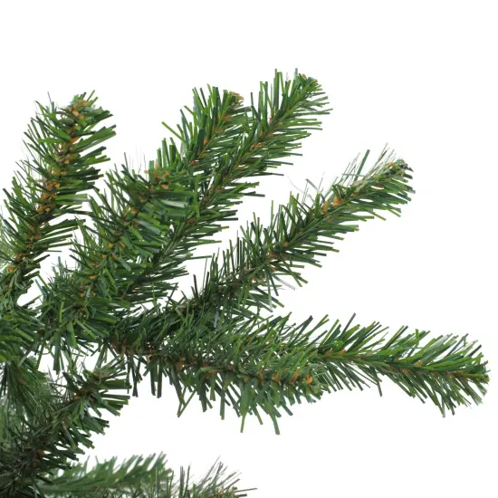 Northlight Pre-Lit Medium Alpine Artificial Christmas Tree - 3' - Clear Lights Green {5}