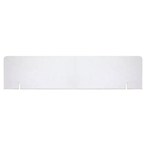 Presentation Board Headers, White, 36" x 9.5", Pack of 12 Boards {2}