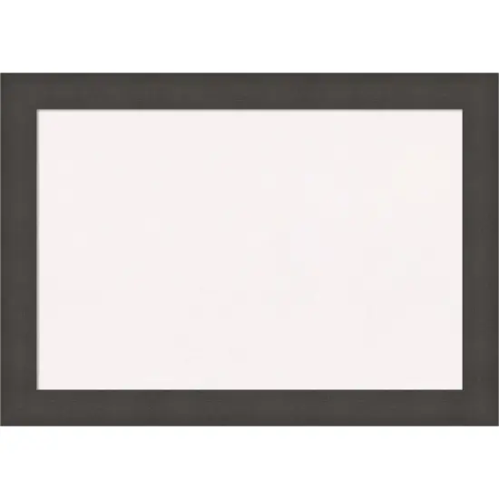 Blaine Narrow Framed Corkboard, White Cork Pewter {1}
