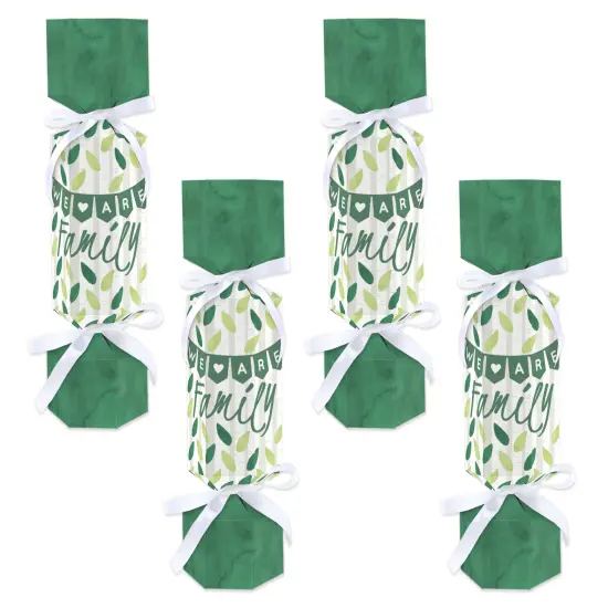 Big Dot of Happiness Family Tree Reunion - No Snap Family Gathering Party Table Favors - DIY Cracker Boxes - Set of 12 {1}