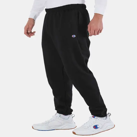 Champion&reg; Reverse Weave Sweatpants with Pockets Black {3}