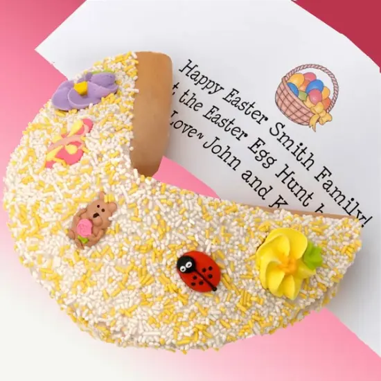 GBDS Easter Gift Basket - Spring Fever Giant Fortune Cookie {1}