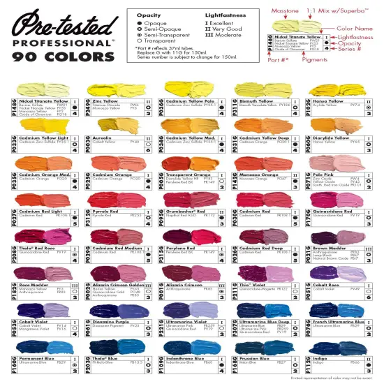 Grumbacher&reg; Pre-tested&reg; Oil , 37 ml. - 150 ml. {4}