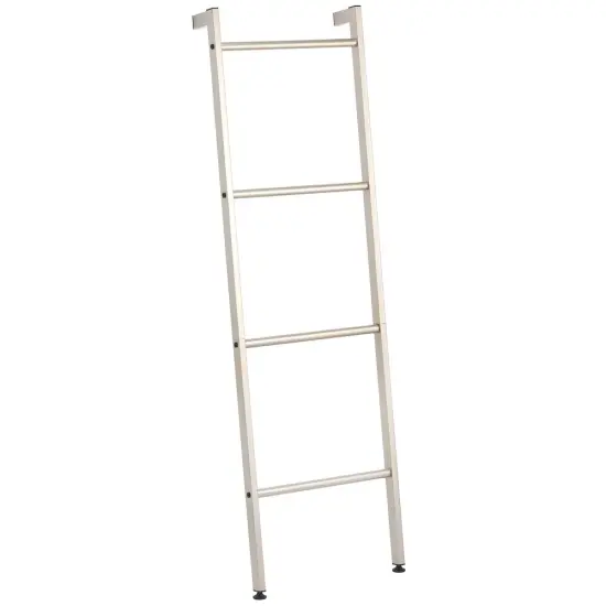 mDesign Metal Blanket & Towel Wall Ladder Rack for Bedroom/Bathroom {5}
