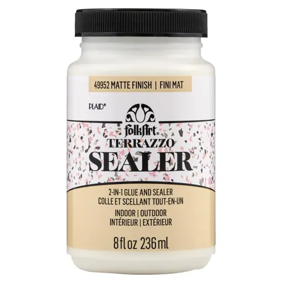 FolkArt Terrazzo Sealer 8oz-Matte {1}