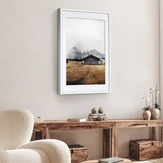 Americanflat Gallery-Style Picture Frame with Mat - Showcase Artwork, Prints, and Photos - Shatter Resistant Glass - Hanging Hardware with Drywall Anchor {6}