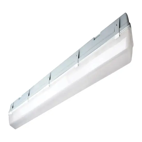 1-Light Commercial Products Light Fixture in White Finish {2}