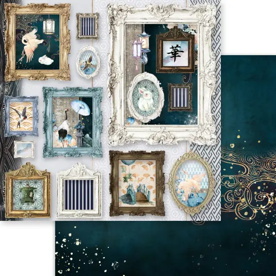 Asuka Studio Double-Sided Paper Pack 6"X6" 24/Pkg-Moon Bunny Dream {3}