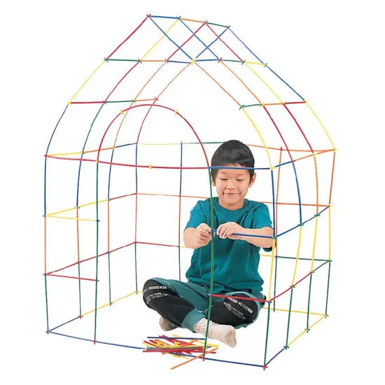 Roylco Straws and Connectors - 230 Pieces {7}