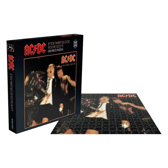 AC/DC If You Want Blood 500 Piece Jigsaw Puzzle {1}