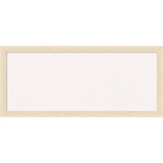 Woodgrain Stripe Wood Framed Corkboard, White Cork Blonde {1}